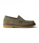 BOSS Mocassini in pelle Kope Mocc verde