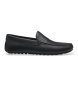 BOSS Mocasines de piel Noel negro