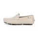 BOSS Beige leren loafers