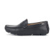 BOSS Navy leren mocassins