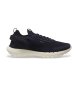 BOSS Navy Motion Knit Sneakers