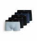 BOSS Pack 5 Boxers Essential azul, azul marinho, preto