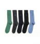 BOSS Packung mit 5 Paar mehrfarbigen Socken Col multicolor