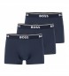 BOSS Förpackning med 3 boxershorts 50475274 navy
