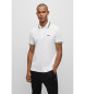 BOSS Polo Paddy blanco