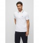 BOSS Polo Paddy blanc