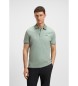 BOSS Paddy Lux Heritage green polo shirt