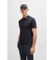 BOSS Paddy Lux Heritage navy polo shirt