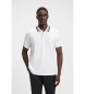BOSS Polo majica Paddy Rib bela