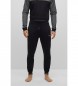 BOSS Tracksuit Broek Logo Borduring zwart