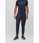 BOSS Pantalon chino Flex Navy