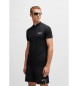 BOSS Pariq Ripstop T-shirt svart