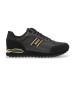 BOSS Parkour Runner Leather Sneakers Black