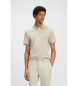 BOSS Polo passager beige