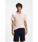 BOSS Polo Slim Fit rose