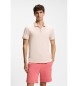 BOSS Polo Slim Fit rose