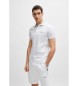 BOSS Polo Paule blanc