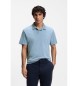 BOSS Polo Relaxed Fit bleu clair