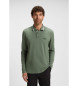 BOSS Plisy grøn polo shirt