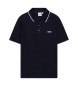 BOSS Navy short sleeve polo shirt