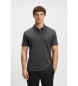 BOSS Polo Future cinzento