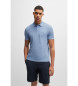 BOSS Paddy blue polo shirt