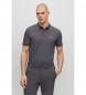 BOSS Paddy Pro grey polo shirt