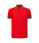 BOSS Polo Paddy vermelho