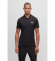 BOSS Paddytech polo shirt sort