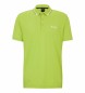 BOSS Polo Paul Curved lime green