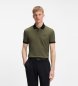 BOSS Polo Paule verde-oliva