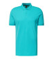 BOSS Pio turquoise polo shirt