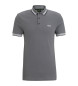 BOSS Polo Slim Fit gris