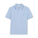 BOSS Polo en piqué bleu