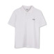 BOSS Kortrmet poloshirt hvid