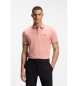 BOSS Polo rosa in piqué di cotone di Paddy