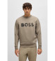 BOSS Sweatshirt Salbo braun