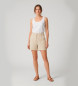 BOSS Tanessa beige shorts