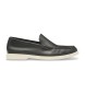 BOSS Sienne läderloafers svart