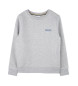 BOSS Grijs sweatshirt met ronde hals