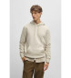 BOSS Sudadera de felpa beige