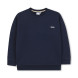 BOSS Navy fleece-sweatshirt