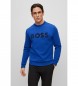 BOSS Sudadera Salbo azul