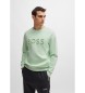 BOSS Sweater Salbo groen