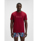 BOSS Camiseta RN rojo