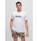 BOSS RELAXED FIT ORGANIC COTTON T-SHIRT white
