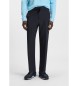 BOSS Navy ankle trousers