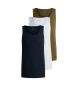 BOSS Lot de 3 gilets multicolores