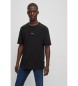 BOSS T-shirt Chup czarny