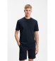 BOSS Cotton Interlock T-shirt navy